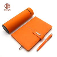 Set de Regalo de Libreta con Bolígrafo y Botella, Regalo de Empresa, Taza Termo, Set de Regalo de Lujo con Libreta