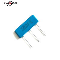 Resistencia Divisora de Voltaje TWJOHM HVD82U3813 220K/220K de Película Gruesa No Inductiva de Alto Voltaje 1W 1% para Uso en Instrumentación 38x13mm