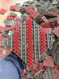 Outdoor EVA Nylon <strong>Brush</strong> Interlocking Customized LOGO Entrance <strong>Floor</strong> Mat - Product Image 5