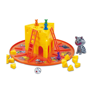 Jeu <span class=keywords><strong>de</strong></span> <span class=keywords><strong>société</strong></span> éducatif en plastique pour enfants : Jeu <span class=keywords><strong>de</strong></span> protection des bâtons par le renard et le castor, jouet <span class=keywords><strong>de</strong></span> logique - Product Image 2