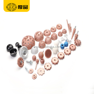 Herramienta de pulido diámetro 22MM grano 80 herramienta de molienda esférica <span class=keywords><strong>esmeril</strong></span> de acero herramienta de reparación de neumáticos para amoladora neumática - Product Image 6