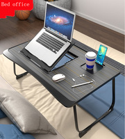 Table d'étude pour enfants en MDF 60X40CM, bureau d'ordinateur paresseux, table d'étude pliable pour dortoir, angle de bureau réglable, table pliable