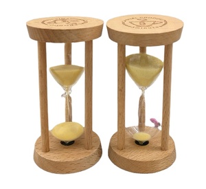 <span class=keywords><strong>Sablier</strong></span> en bois de <span class=keywords><strong>3</strong></span> <span class=keywords><strong>minutes</strong></span>, heure de verre, minuterie de sable - Product Image 1