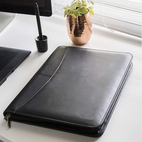 Carpeta de Negocios, Carpeta de Archivos de Oficina A4, Portafolio Personalizado, Carpeta de Papel, Carpeta de Cuero