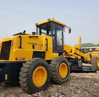 Niveleuse routière haute performance GR215A avec moteur et pompe à transmission intégrale 6x6, puissance nominale 160 kW/2200 tr/min