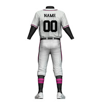 Fournisseur d'usine – Ensemble maillot et pantalon de baseball personnalisés de haute qualité – Nouvelle arrivée – Uniforme de baseball sur mesure anti-humidité