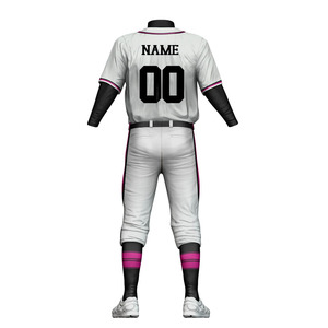Fournisseur d'usine : Nouveauté – Ensemble maillot et pantalon de baseball personnalisés de haute qualité – Tenue de baseball sur mesure de qualité supérieure - Product Image 3