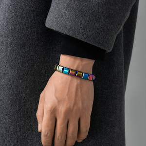 Tất Cả Các Loại Hematit Vòng Đeo Tay Huyền Thoại Hematit Cho Nam Giới Sức Khỏe Tự Nhiên Và Chữa Bệnh Năng Lượng Tinh Thể Đá Vòng Đeo Tay - Product Image 3