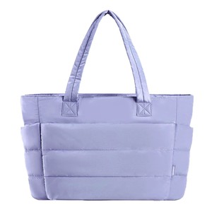 <span class=keywords><strong>Borsa</strong></span> Tote Morbida e Carina in Tinta Unita, Leggera, Capiente per Viaggi e Conservazione - Product Image 5
