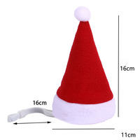 Weihnachtsmütze für Haustiere, Hunde und Katzen, Festliche Kostüme für Welpen, Kätzchen, Kleine Hunde und Katzen