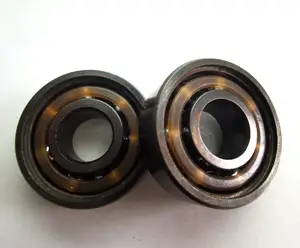 608 high quality high temperature high speed carbon steel nylon deep groove ball bearing