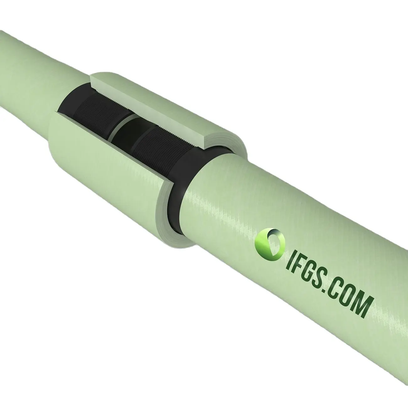 IFGS.COM API 15LR GRE GRP FRP en fibre de verre tuyau tube tube prix pour puits de pétrole