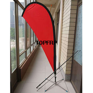 Mât de drapeau en fibre de verre flexible de haute qualité pour bannière publicitaire - Product Image 6