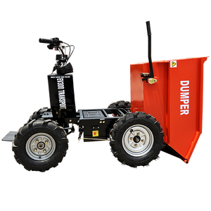 0.3Ton Self Dumping Garden Loader Electrical Battery Mini Dumper Truck 300kg Site Power Wheelbarrow Motorized <strong>Wheel</strong> <strong>Barrow</strong> - Product Image 1