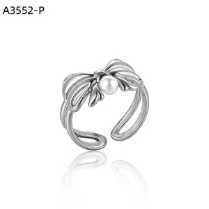 แหวนแฟชั่นประดับ PERLAS A3552 สำหรับผู้หญิง เครื่องประดับคุณภาพสูง - Product Image 1