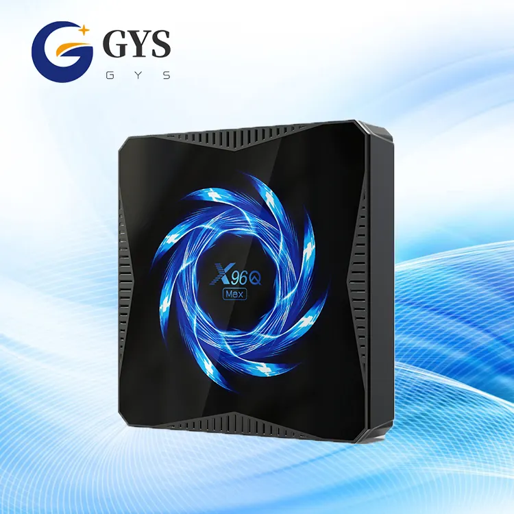 GYS X96Q MAX Android 10 Allwinner H616 Quad Core 2.4G & 5G WIFI B T 5.0 X96Q MAX 4GB 32GB 64gb Smart TV Box OTT Android TV Box