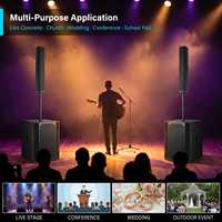 Altavoz Profesional Activo de 15 Pulgadas para Escenario, Sistema de Sonido con Logotipo Personalizado, Servicio OEM para Bodas y Actuaciones
