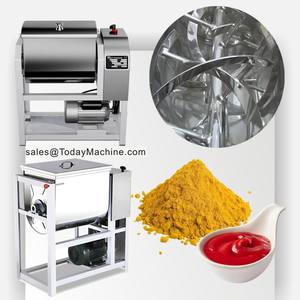 Mélangeur à ruban horizontal, mélangeur commercial pour substrat, <span class=keywords><strong>épices</strong></span> en poudre - Product Image 5