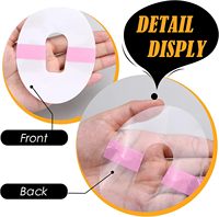 Protection du moniteur de glucose continu anti-transpiration durable capteur de patch adhésif étanche couvre douche Compatible Transparent