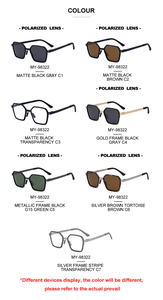 Partagas moda Logo personalizzato acciaio senza vite cerniera polarizzata pesca guida UV400 occhiali da <span class=keywords><strong>sole</strong></span> occhiali da <span class=keywords><strong>sole</strong></span> per gli uomini - Product Image 5