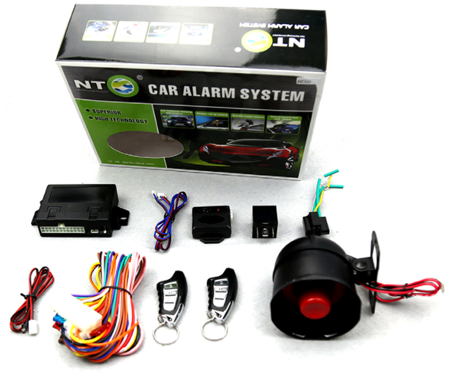 NTO Universal Auto Remote Controller Anti-Hijacking Central Locking One Way Smart Keyless Entry Car Security Alarm System
