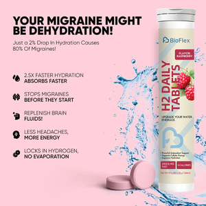 BioFlex OEM Private Label Raspberry Flavor Fast-Dissolving H2 Molecular Hydrogen Water <strong>Tablets</strong> Natural Vegan <strong>Adult</strong> - Product Image 3