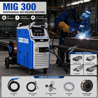 Máquina de Soldadura MIG de 300 Amperios, Fabricada en China, con Doble Voltaje MIG 300 de 220v y 380v para Mantenimiento, Equipo de Soldadura MIG 300