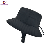 Chapeau Bob Personnalisé Imperméable Séchage Rapide Protection UV UPF50+ pour la Pêche, le Surf, la Plongée, la Plage et les Sports de Plein Air