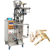 Machine d'emballage automatique de bâtonnets de sucre, qualité alimentaire, haute vitesse, pour emballage sous film et sachet, motorisée