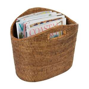 Hallowmas Handmade Eco-Friendly Multifunctional Woven Rattan Swing <b>Storage</b> Basket Fast Delivery Customized Color Made in Vietnam - Product Image 5