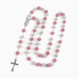 פופולרי בלינג 10 מ "מ <span class=keywords><strong>rhinestone</strong></span> כדורים שרשרת רוזארי - Product Image 5