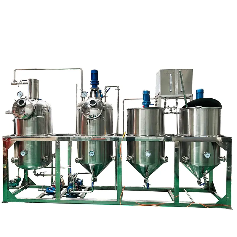 Sunflower seeds palm oil pressing to refinery turnkey plant vegetable oil press line oil refining machine