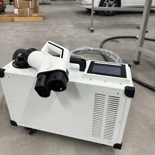 7/15/20/30/40KW Power Output Fast Charging Pile Portable EV Charger Dc Charger for EV Single Phase Three Phase