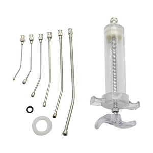 Jeringa de Alimentación para Aves de 10ml/20ml/50ml/100ml, Alimentador Manual para Loros y Palomas, Tubo de Gavína en Codo de Acero Inoxidable, Herramientas de Alimentación para Mascotas Pequeñas - Product Image 4