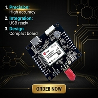 Shenglianxin ZED-F9P-01B/02B/04B RTK Papan GNSS Presisi Tinggi Diferensial Tingkat Sentimeter untuk Pemetaan Drone
