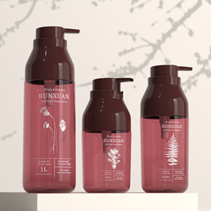 Runxuan 750ml nhựa rỗng bơm chai 500ml bơm lại Kem dưỡng da và dầu gội container với bơm cho phòng tắm nhà bếp du lịch - Product Image 5