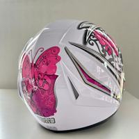 Venta CALIENTE Antifog Safety Crash Unisex Personalidad Pink DOT Certified Cascos de motocicleta Casco de motocicleta