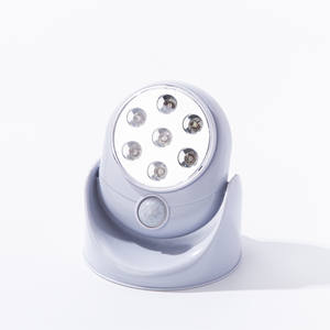 A0490 7 LED Wireless 360 Degrees Rotation <b>Motion</b> Activated <b>Sensor</b> Ultra Bright Night <b>Light</b> Automatic Infrared Wall Lamp - Product Image 5