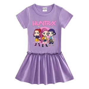 Nuevos Disfraces de K-<span class=keywords><strong>Pop</strong></span> de Demon Hunters, Mira, Rumi, Zoy, Ropa de Dibujos Animados, Vestido de Princesa Estampado para Actuaciones - Product Image 5