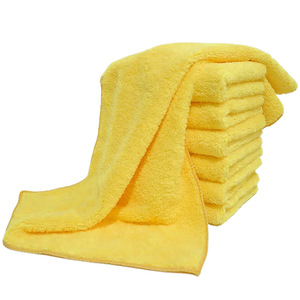 Toalla de microfibra Zofin para limpieza de coches, 40x40cm, amarilla, 36 piezas, alta absorción, para detallado automotriz - Product Image 1
