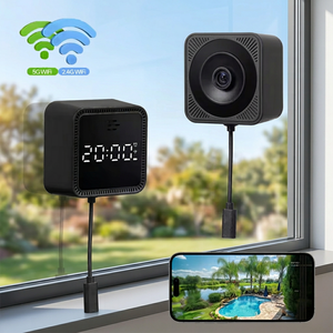 <span class=keywords><strong>Telecamera</strong></span> IP WiFi <span class=keywords><strong>Mini</strong></span> Tuya 5G 2MP, <span class=keywords><strong>Telecamera</strong></span> Magnetica per Finestre con Visione Notturna IR e Rilevamento del Movimento, <span class=keywords><strong>Telecamera</strong></span> <span class=keywords><strong>di</strong></span> <span class=keywords><strong>Sorveglianza</strong></span> Adesiva per Vetri - Product Image 1