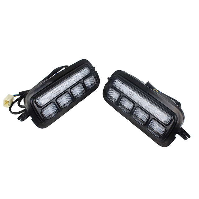 New Condition LED Daytime Running Lights for Lada Niva 4x4 Front Car Lighting Easy Installation Turn Signal Lamp