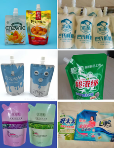 Machine à emballer de remplissage Doypack de sachets préfabriqués Doypack avec machine de remplissage de <span class=keywords><strong>bec</strong></span> Machine de remplissage automatique Doypack - Product Image 5