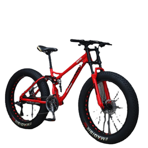 Prix d'usine Vélo hybride à suspension intégrale à 21 vitesses avec gros pneus pour l'équitation dans la neige et les routes de montagne - Product Image 4