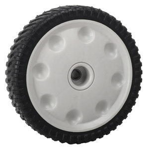 Rueda para Cortacésped LW0810 de 8x2 Pulgadas, 734-04018 734-04018A, Rueda Delantera de Repuesto, Neumático de PVC Antideslizante, Pieza de Repuesto para Cortacésped de Empuje - Product Image 2