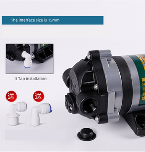 24V RO Booster pompa a diaframma per sistema di acqua di osmosi inversa all'aperto macchine alimentazione manuale per 50-800 GPD - Product Image 6