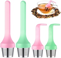 350ml verre à boire tasse à thé clair conception simple stocké tasse avec poignée fleurie Double Structure café bière verres cadeaux
