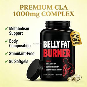 ซอฟต์เจล CLA 1000 มก. กรดลิโนเลอิกคอนจูเกต แบรนด์ส่วนตัว สำหรับเสริมสร้างร่าง<span class=keywords><strong>กาย</strong></span>ให้กระชับและส่งเสริมการเผาผลาญ <span class=keywords><strong>สูตร</strong></span>น้ำมันดอกคำฝอย - Product Image 1