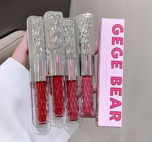 ลิปกลอสแบบ2อิน1ทำจากกระจกเคลือบด้านลิปกลอสกันน้ำติดทนนานอุปกรณ์แต่งริมฝีปากเซ็กซี่ให้ความชุ่มชื้นกำมะหยี่ - Product Image 2