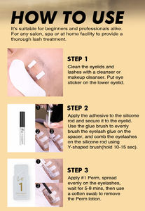 Kit de lifting et teinture des sourcils et des <span class=keywords><strong>cils</strong></span> Gollee 2-en-1 - DIY à domicile et en salon - Kératine liquide sans odeur - Semi-permanent - Product Image 4